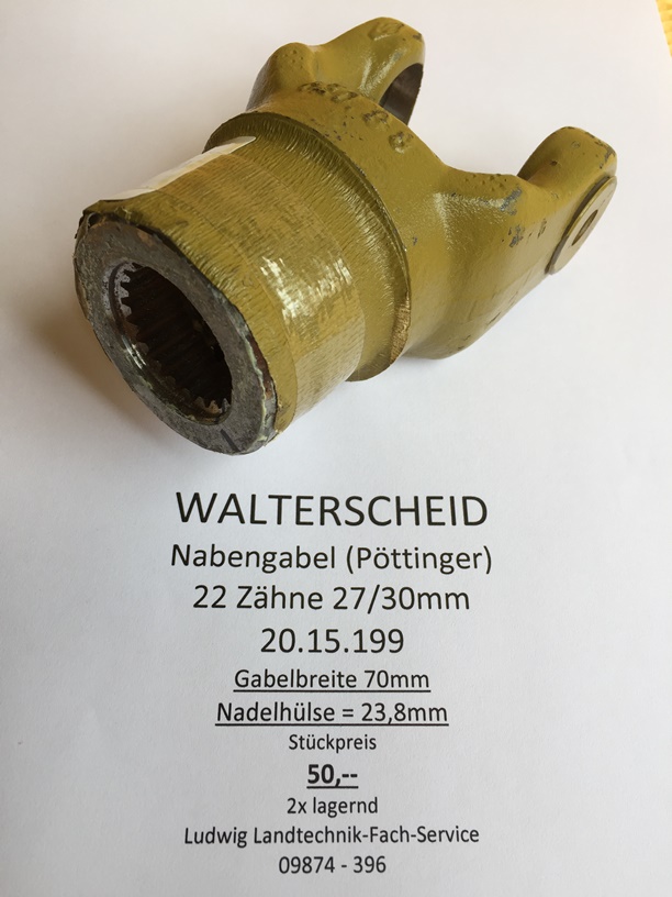 Walterscheid Nabengabel