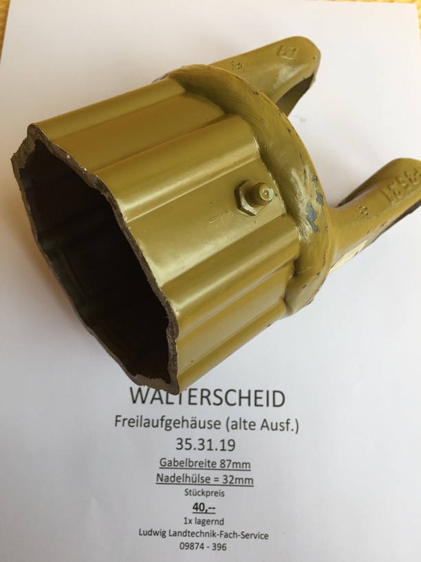 Walterscheid Freilaufgehäuse