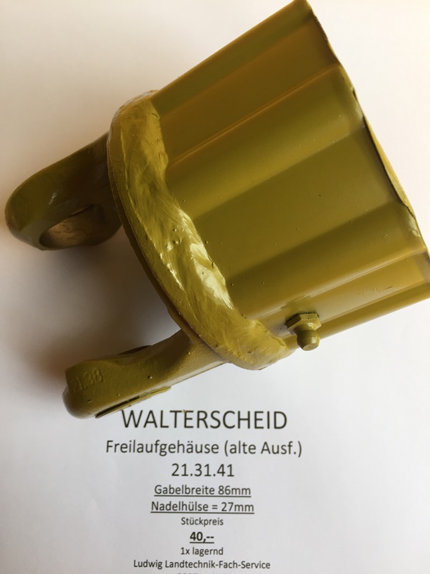 Walterscheid Freilaufgehäuse